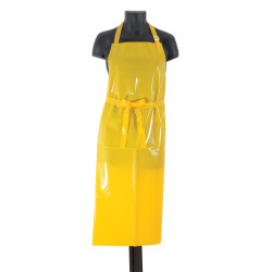 Фартух поліуретановий ригульований жовтий Endeavor 90×115 см, 200 мк 